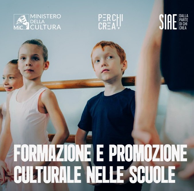 Per chi crea 2025 – Formazione e promozione culturale nelle scuole