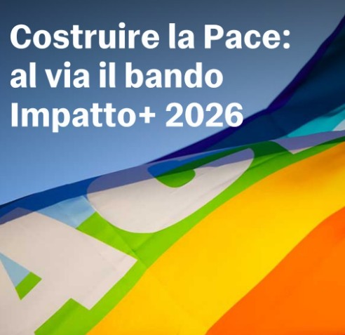 Bando crowdfunding Impatto+ 2026 “Costruire la Pace”
