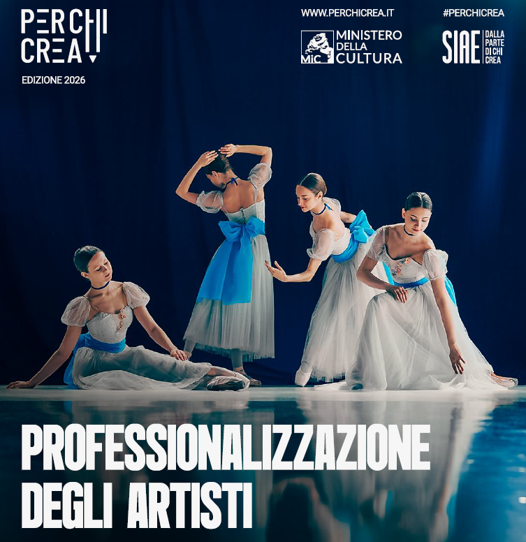 Per chi crea 2026 – Professionalizzazione degli artisti